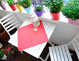 Blütenpracht am Balkon